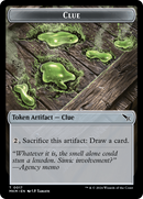 Clue (TMKM-017)  Foil - Murders at Karlov Manor Tokens