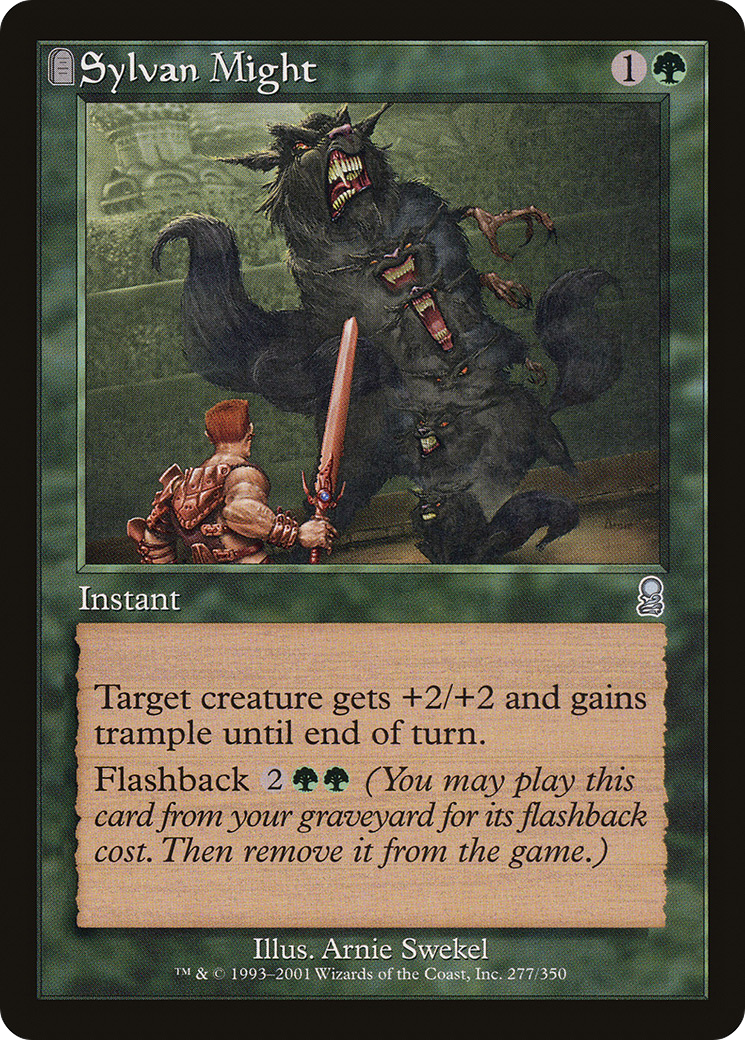 Sylvan Might (ODY-277)  - Odyssey: (tombstone)