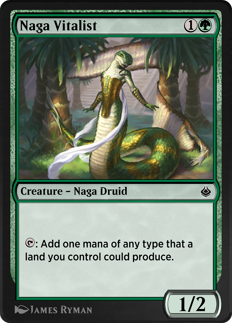 Naga Vitalist (AKR-203)  - Amonkhet Remastered