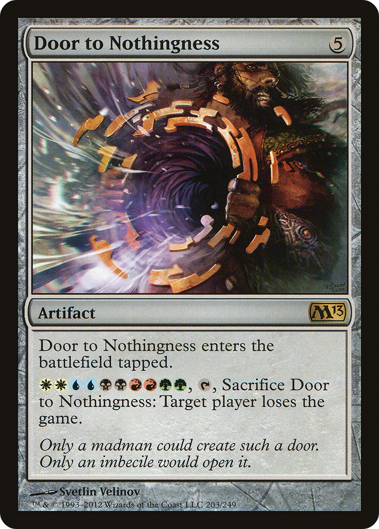 Door to Nothingness (M13-203)  - Magic 2013