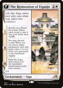 The Restoration of Eiganjo (Showcase) (NEO-354)  Foil - Kamigawa: Neon Dynasty: (Showcase, fandfc)