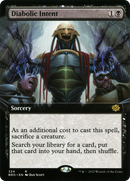 Diabolic Intent (Extended Art) (BRO-324)  Foil - The Brothers' War: (Extended Art)