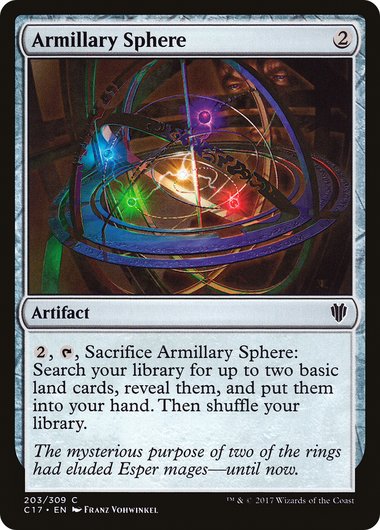 Armillary Sphere (C17-203)  - Commander 2017