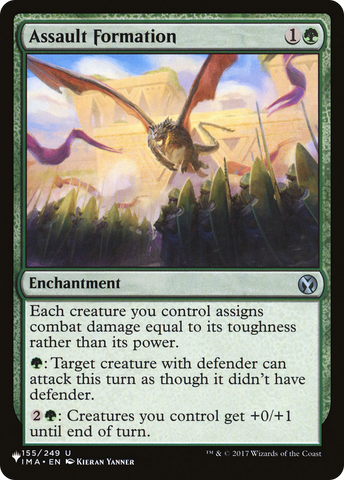 Assault Formation (LIST-155/249)  - The List