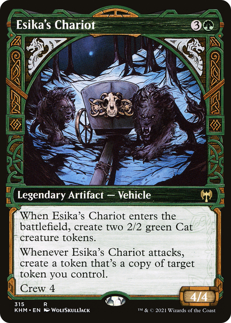 Esika's Chariot (Showcase) (KHM-315)  Foil - Kaldheim