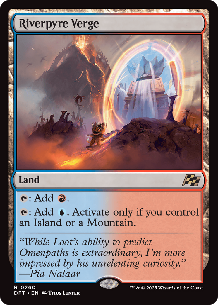 Riverpyre Verge (DFT-260)  Foil - Aetherdrift