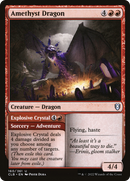 Amethyst Dragon (CLB-160)  - Commander Legends: Battle for Baldur's Gate