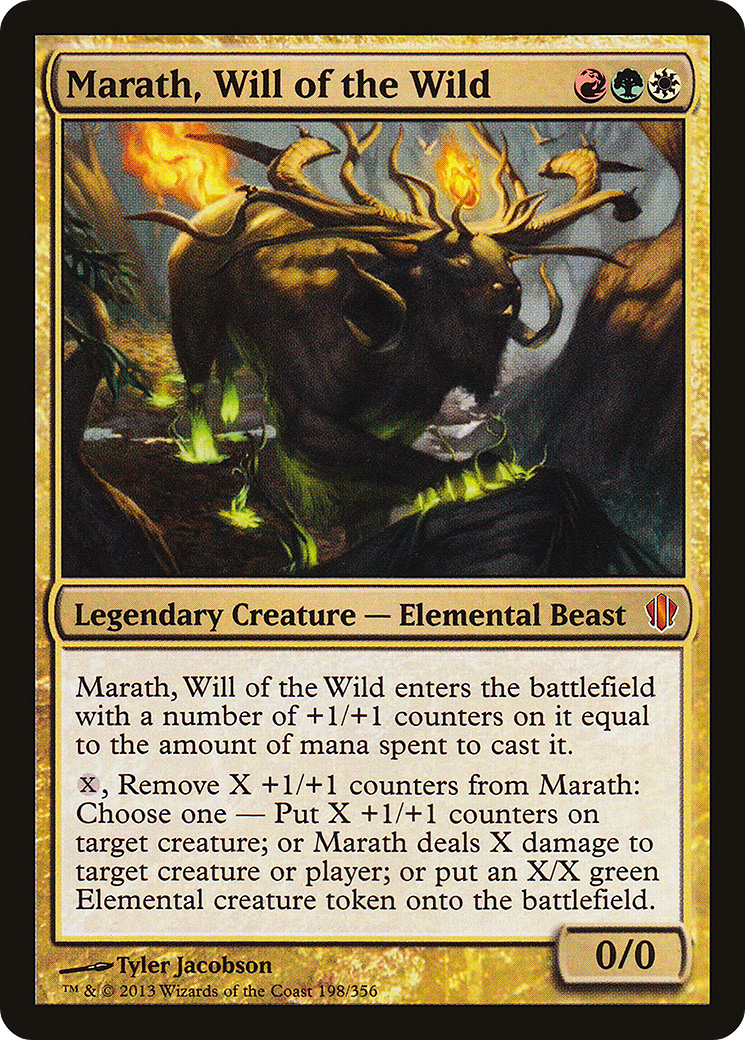 Marath, Will of the Wild (C13-198)  - Commander 2013