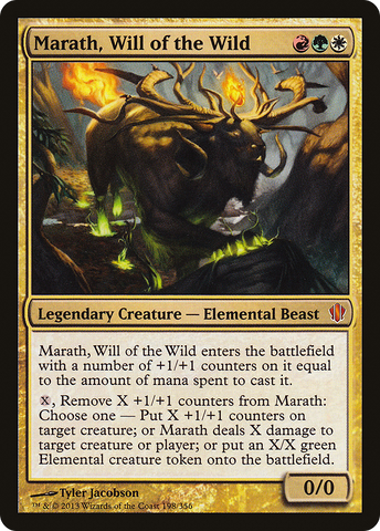 Marath, Will of the Wild (C13-198)  - Commander 2013