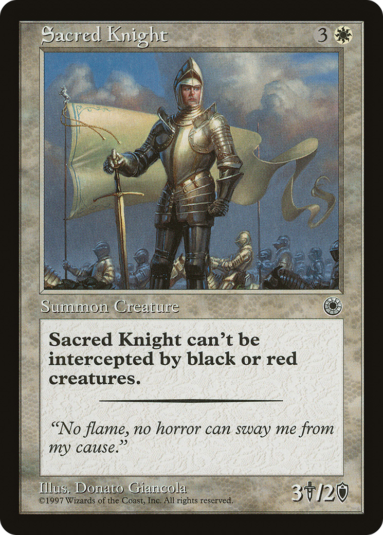 Sacred Knight (POR-)  - Portal