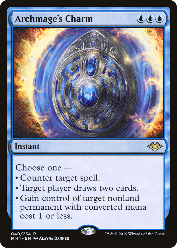Archmage's Charm (MH1-040)  Foil - Modern Horizons