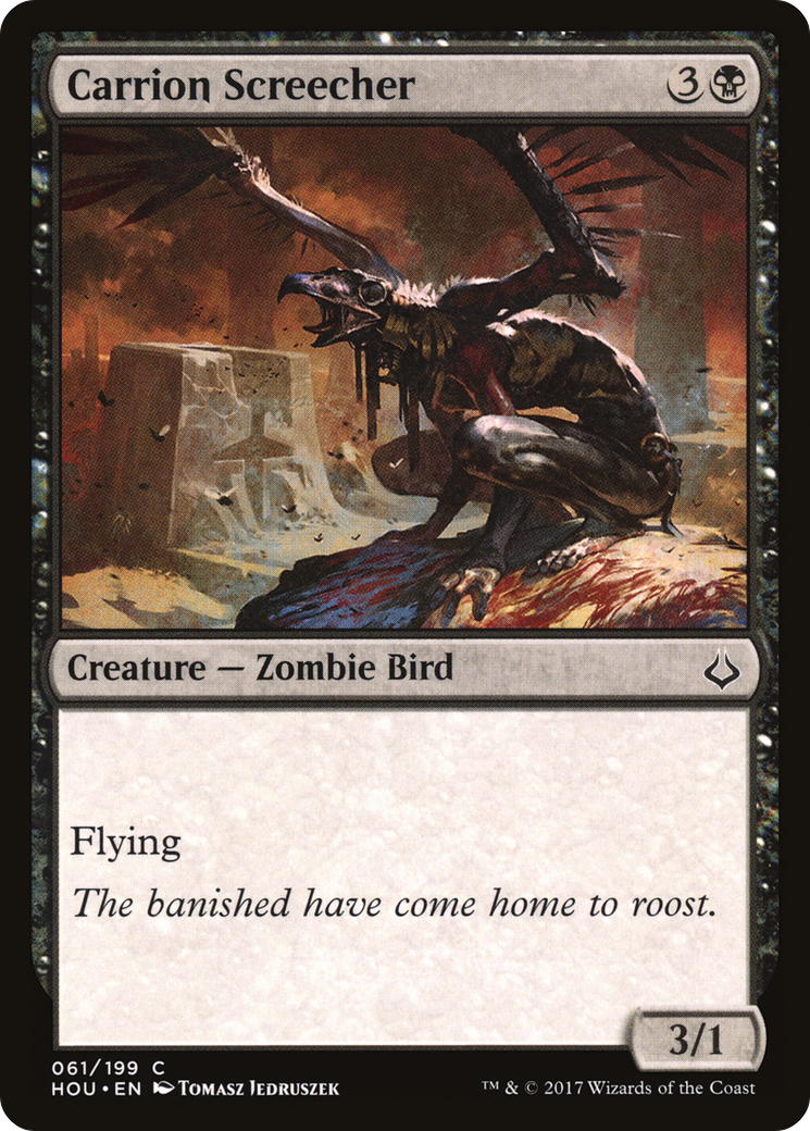 Carrion Screecher (HOU-061)  - Hour of Devastation