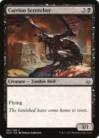 Carrion Screecher (HOU-061)  Foil - Hour of Devastation