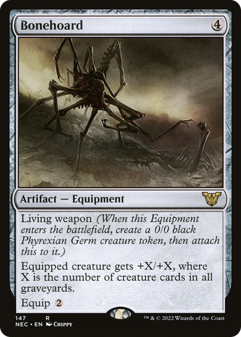 Bonehoard (NEC-147)  - Neon Dynasty Commander