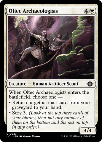 Oltec Archaeologists (LCI-027)  - The Lost Caverns of Ixalan