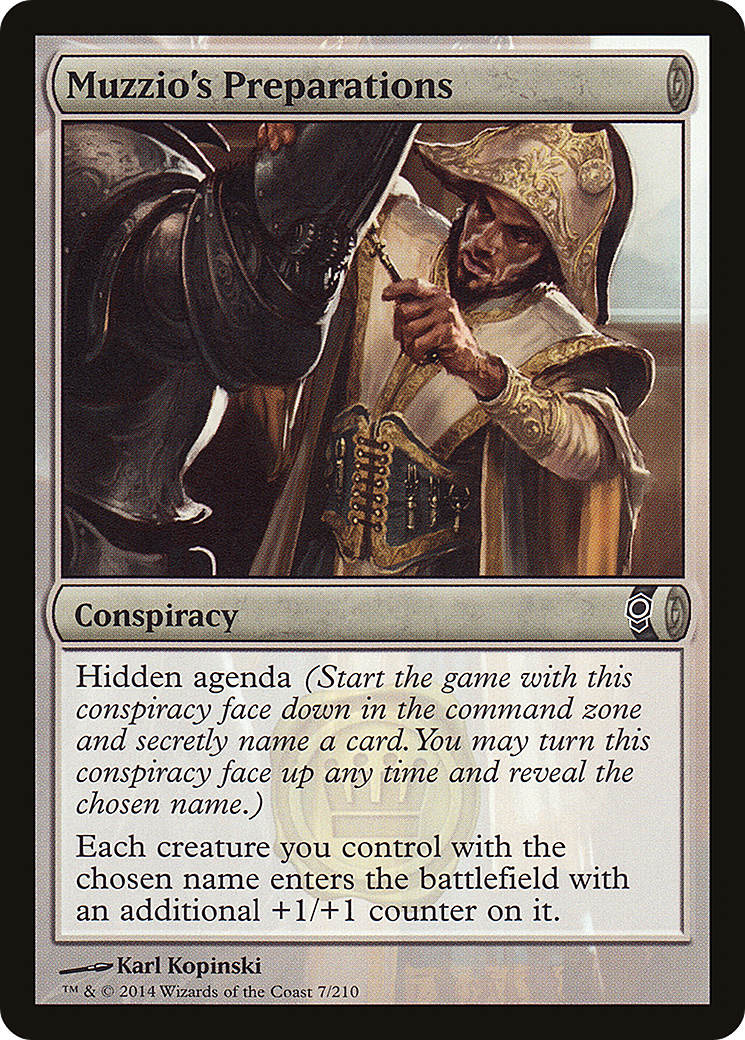 Muzzio's Preparations (CNS-007)  - Conspiracy