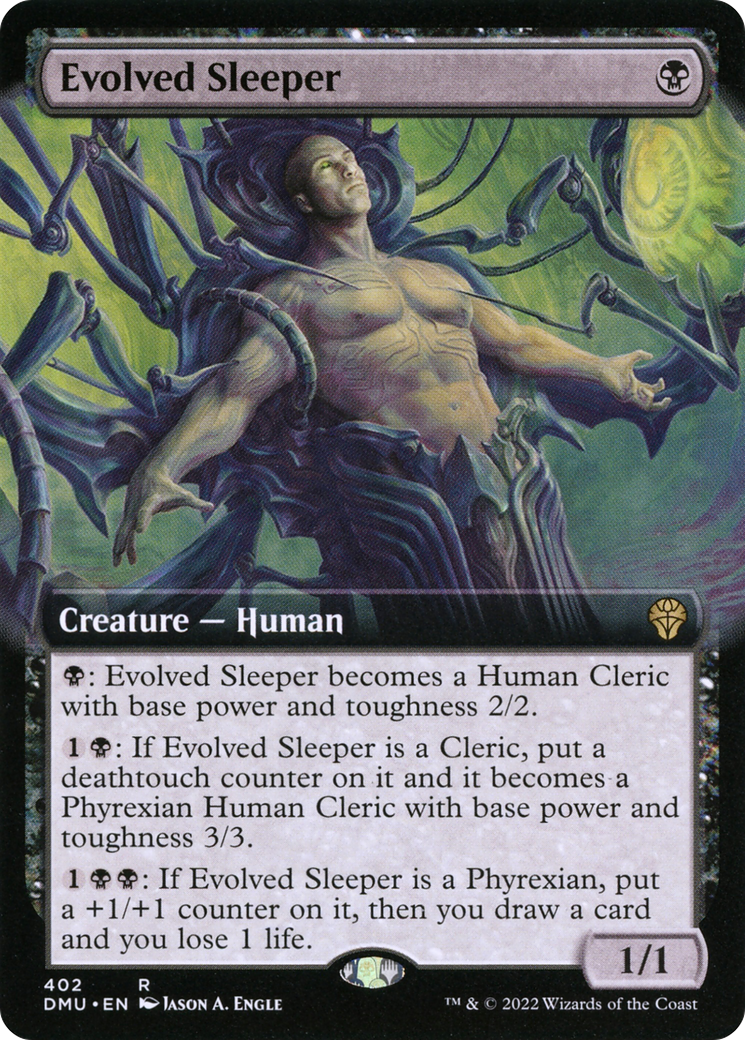 Evolved Sleeper (Extended Art) (DMU-402)  Foil - Dominaria United: (Extended Art)
