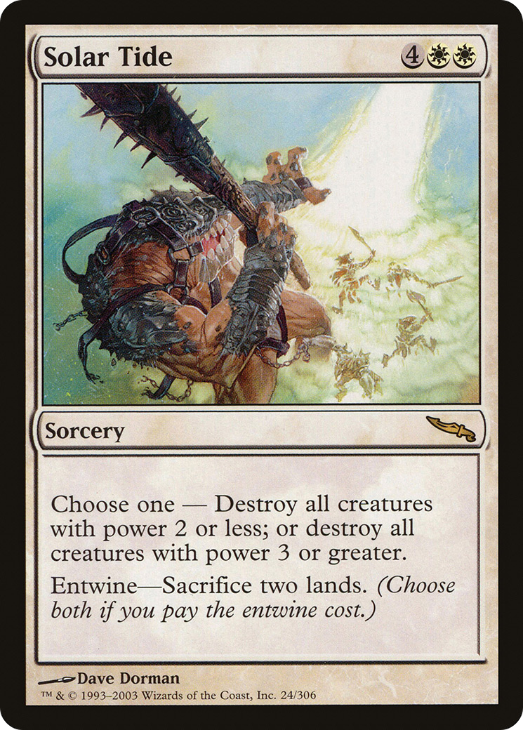 Solar Tide (MRD-024)  - Mirrodin
