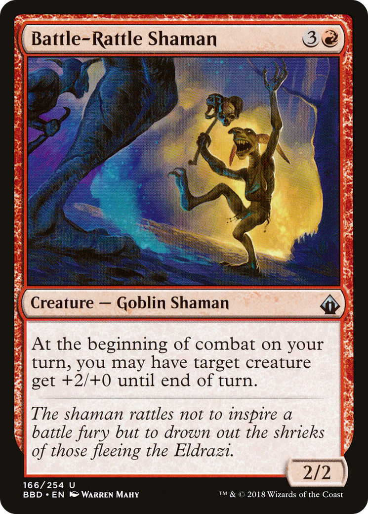 Battle-Rattle Shaman (BBD-166)  Foil - Battlebond
