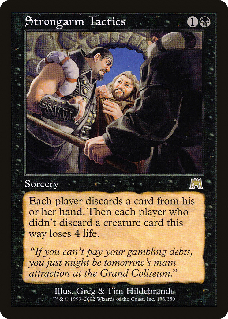 Strongarm Tactics (ONS-173)  Foil - Onslaught