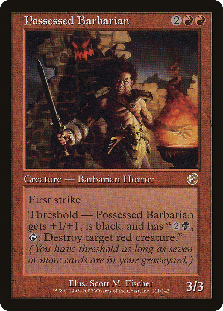 Possessed Barbarian (TOR-111)  - Torment