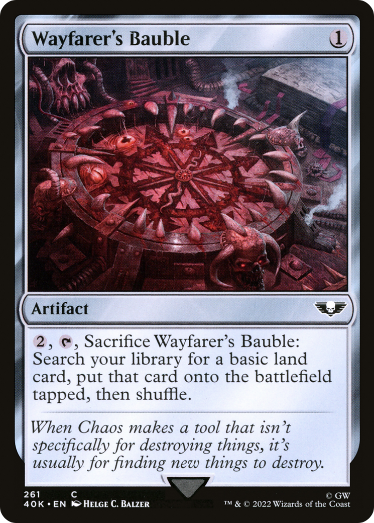 Wayfarer's Bauble (261) (40K-261)  - Warhammer 40,000 Commander