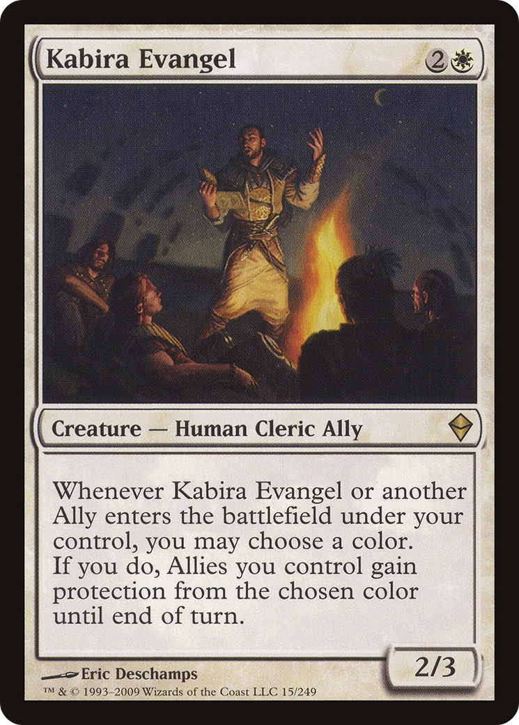 Kabira Evangel (ZEN-015)  Foil - Zendikar