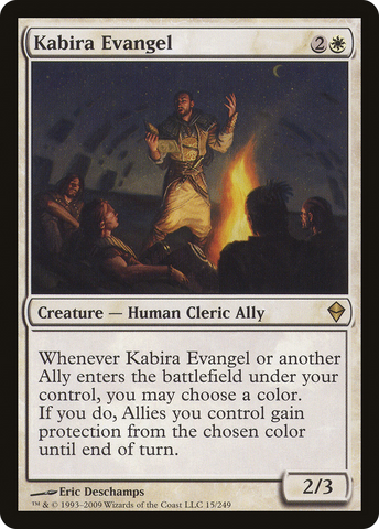 Kabira Evangel (ZEN-015) - Zendikar Foil