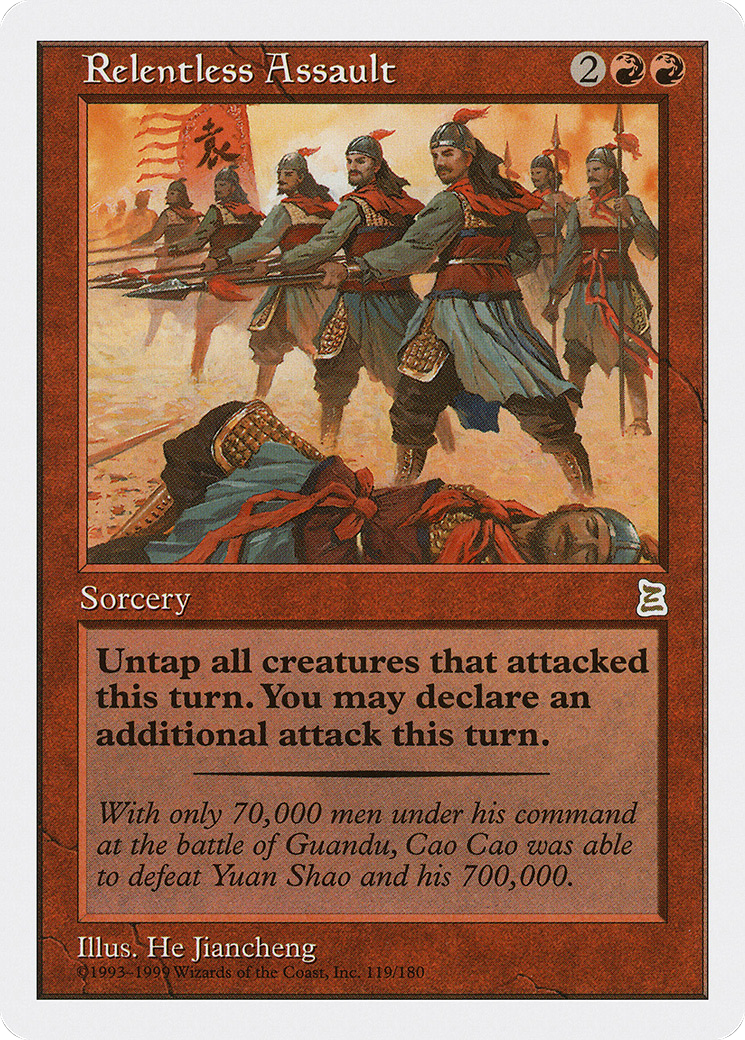 Relentless Assault (PTK-119)  - Portal Three Kingdoms