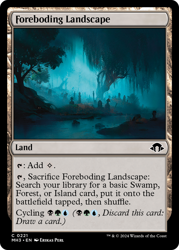 Foreboding Landscape (MH3-221)  - Modern Horizons 3