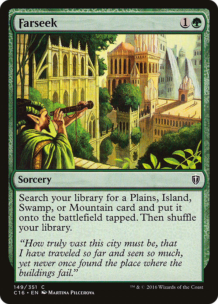 Farseek (C16-149)  - Commander 2016