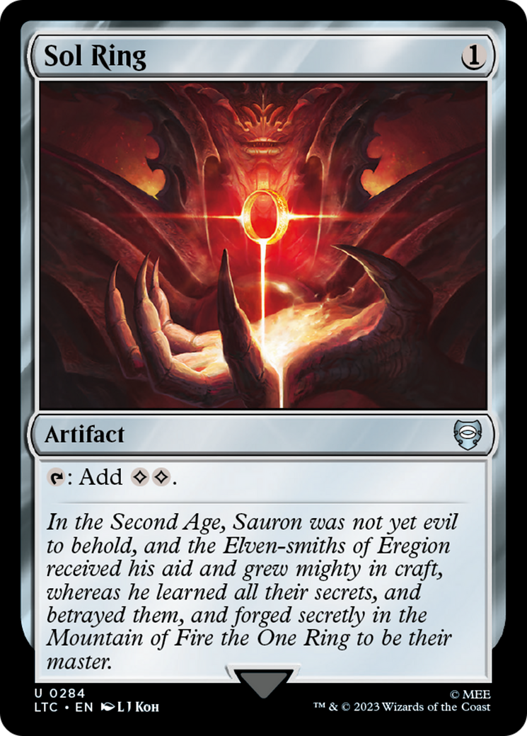 Sol Ring (LTC-284)  - Tales of Middle-earth Commander