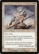 Valor (JUD-032)  Foil - Judgment: (tombstone)