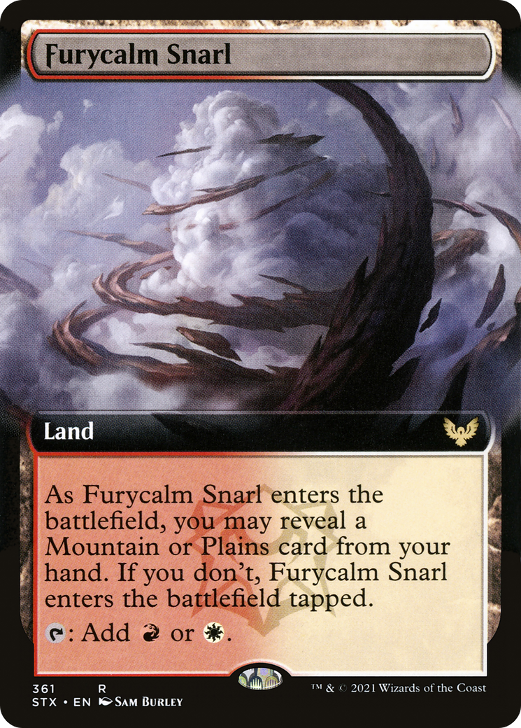 Furycalm Snarl (Extended Art) (STX-361) - Strixhaven: School of Mages: (Extended Art)