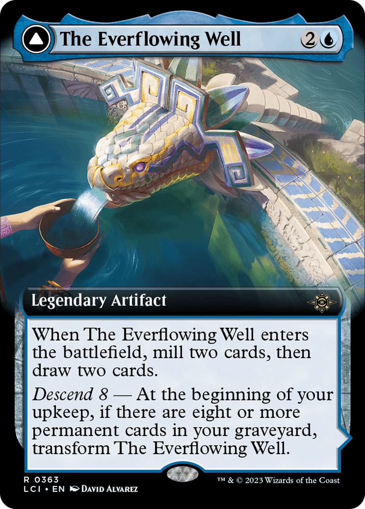 The Everflowing Well (Extended Art) (LCI-363)  Foil - The Lost Caverns of Ixalan: (Extended Art)