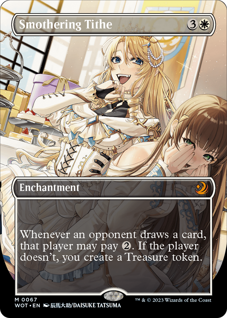 Smothering Tithe (Anime Borderless) (WOT-067)  - Wilds of Eldraine: Enchanting Tales