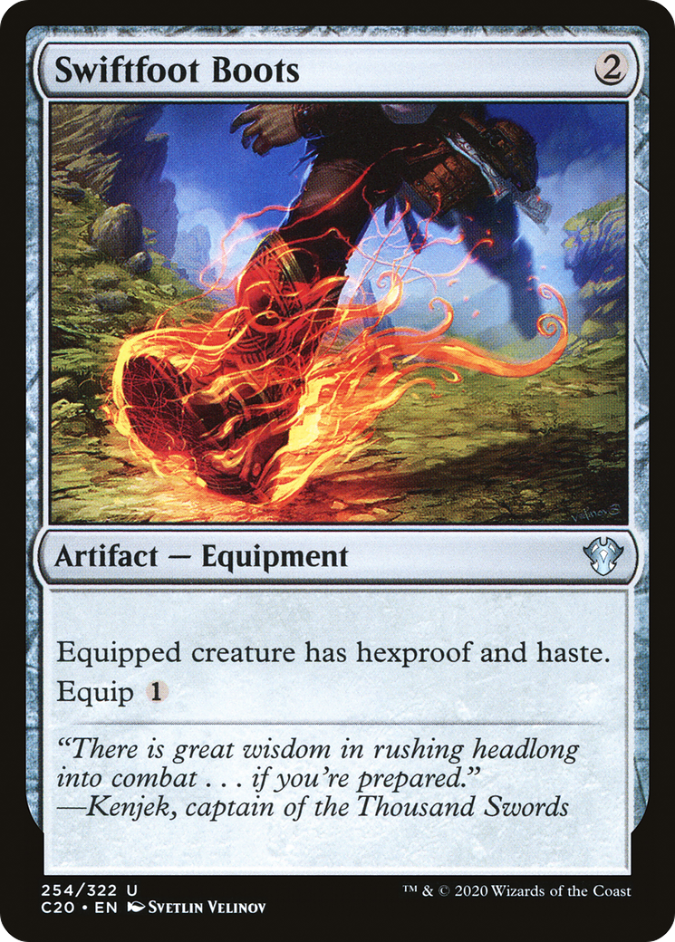 Swiftfoot Boots (C20-254)  - Commander 2020