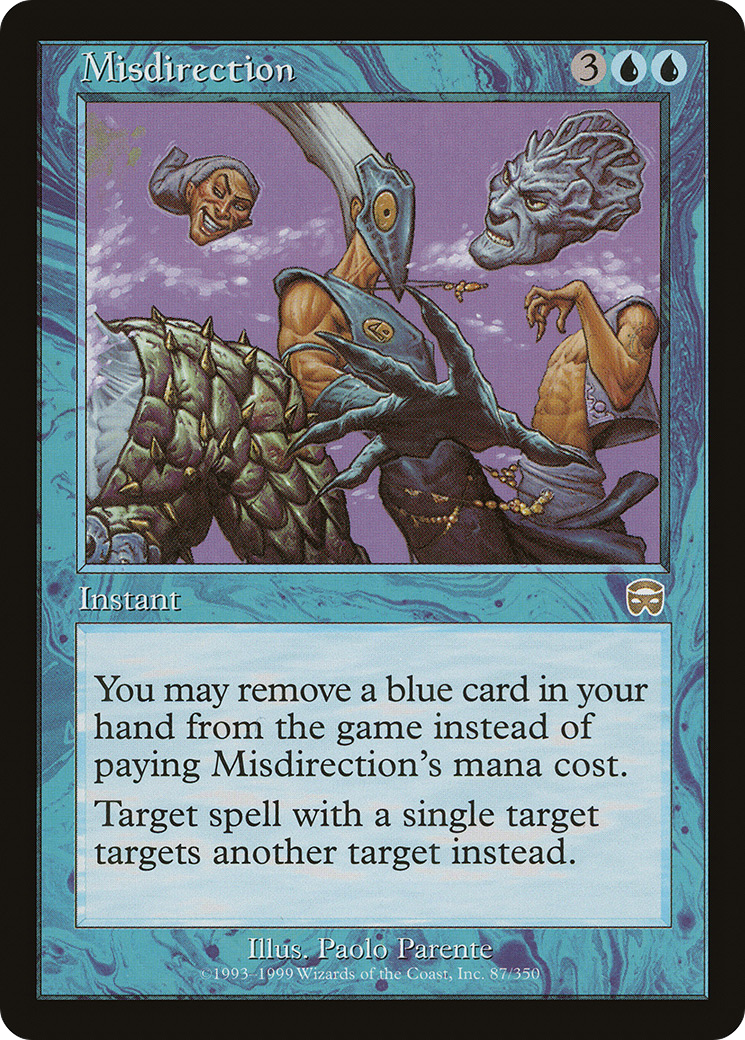 Misdirection (MMQ-087)  Foil - Mercadian Masques