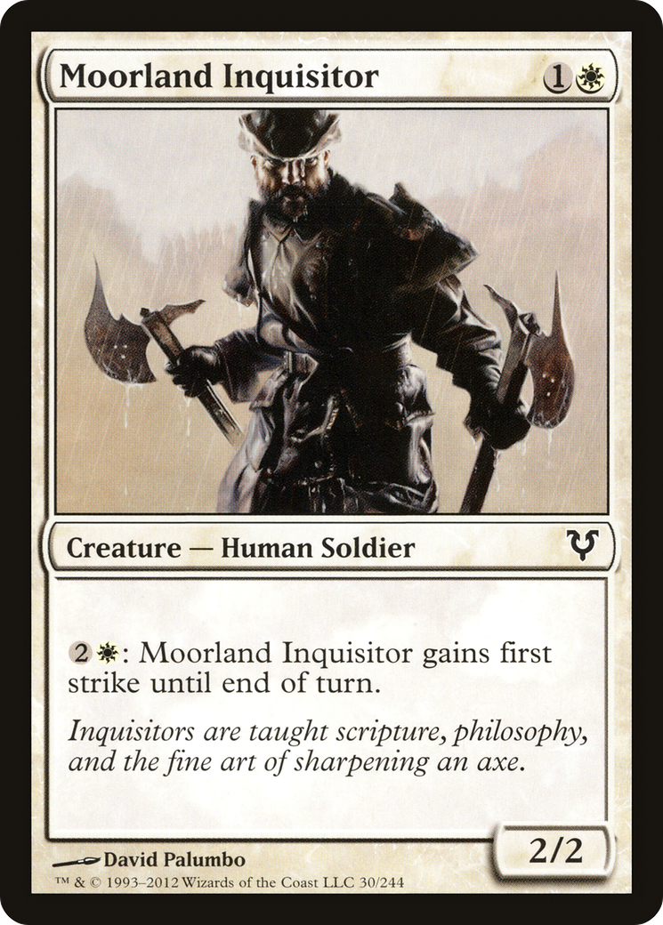 Moorland Inquisitor (AVR-030)  - Avacyn Restored