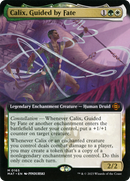 Calix, Guided by Fate (Extended Art) (MAT-165)  - March of the Machine: The Aftermath: (Extended Art, enchantment)