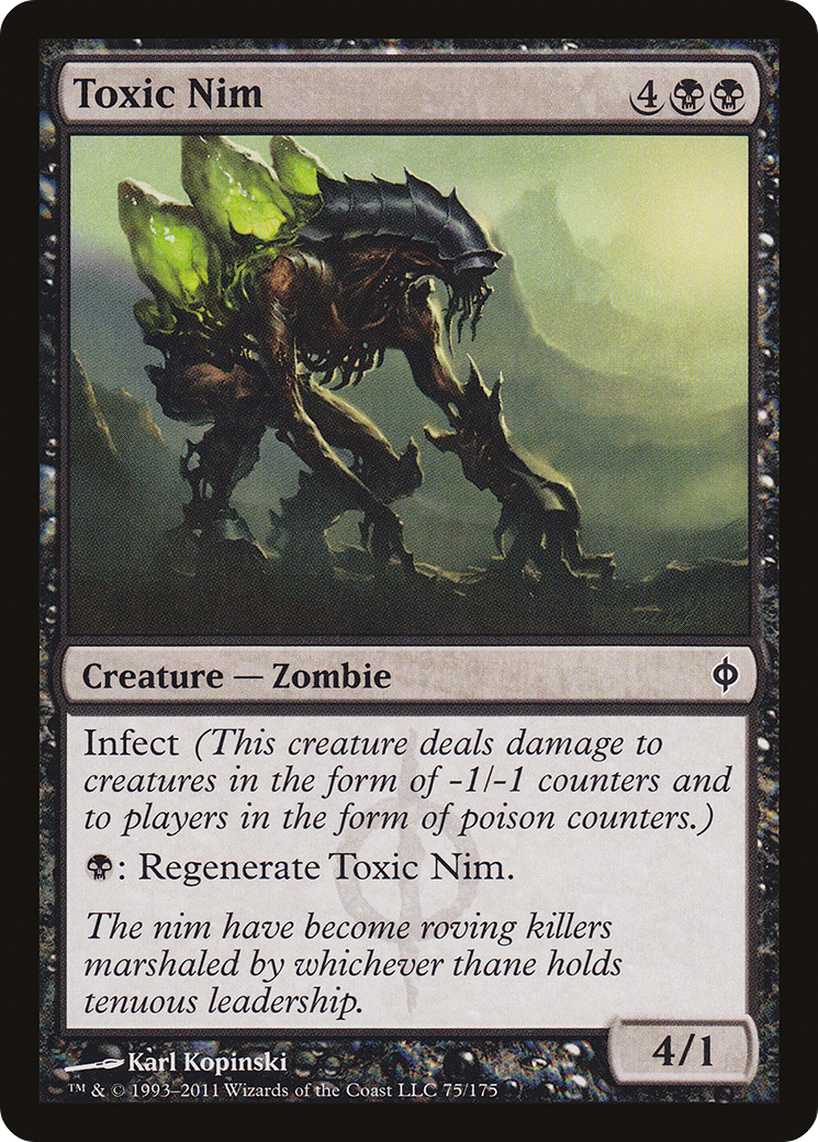 Toxic Nim (NPH-075)  Foil - New Phyrexia