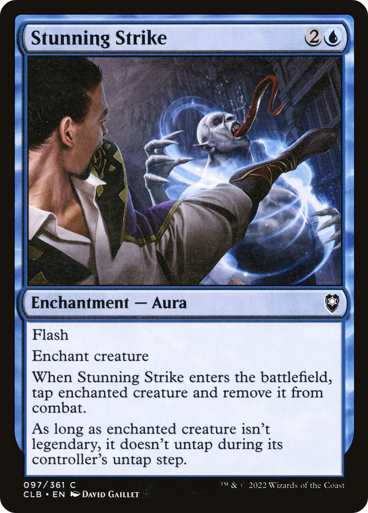 Stunning Strike (CLB-097)  - Commander Legends: Battle for Baldur's Gate