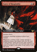 Curse of Hospitality (Extended Art) (VOW-377)  Foil - Innistrad: Crimson Vow: (Extended Art)