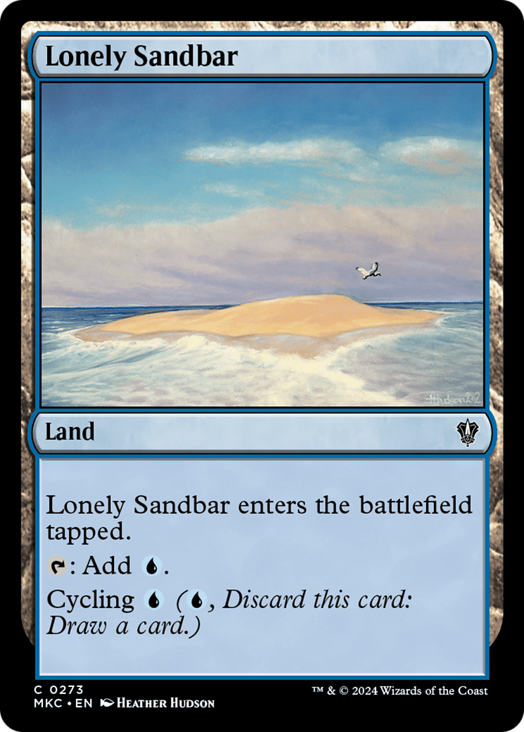 Lonely Sandbar (MKC-273)  - Murders at Karlov Manor Commander