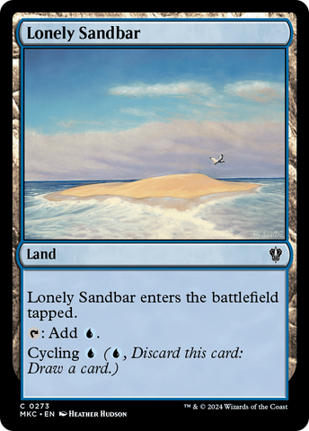 Lonely Sandbar (MKC-273)  - Murders at Karlov Manor Commander