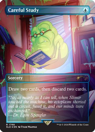 Careful Study (Rainbow Foil) (SLD-1768)  Foil - Secret Lair Drop Series