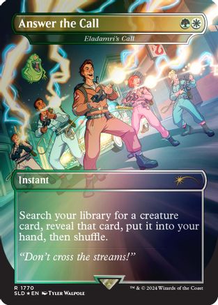 Answer the Call - Eladamri's Call (Rainbow Foil) (SLD-1770)  Foil - Secret Lair Drop Series