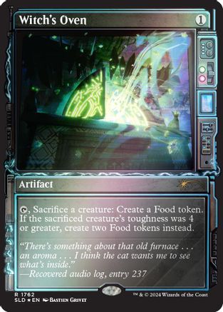 Witch's Oven (Rainbow Foil) (SLD-1762)  Foil - Secret Lair Drop Series