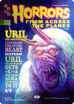 Uril, the Miststalker (Rainbow Foil) (SLD-1767) - Secret Lair Drop Series Foil