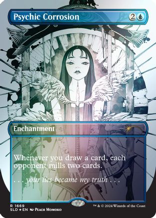 Psychic Corrosion (Rainbow Foil) (SLD-1669)  Foil - Secret Lair Drop Series